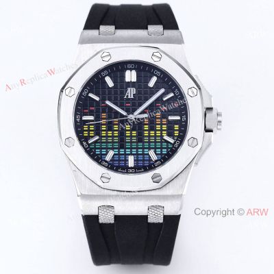 ZF Factory Audemars Piguet new Royal Oak Offshore Music Edition Steel Watch 44mm